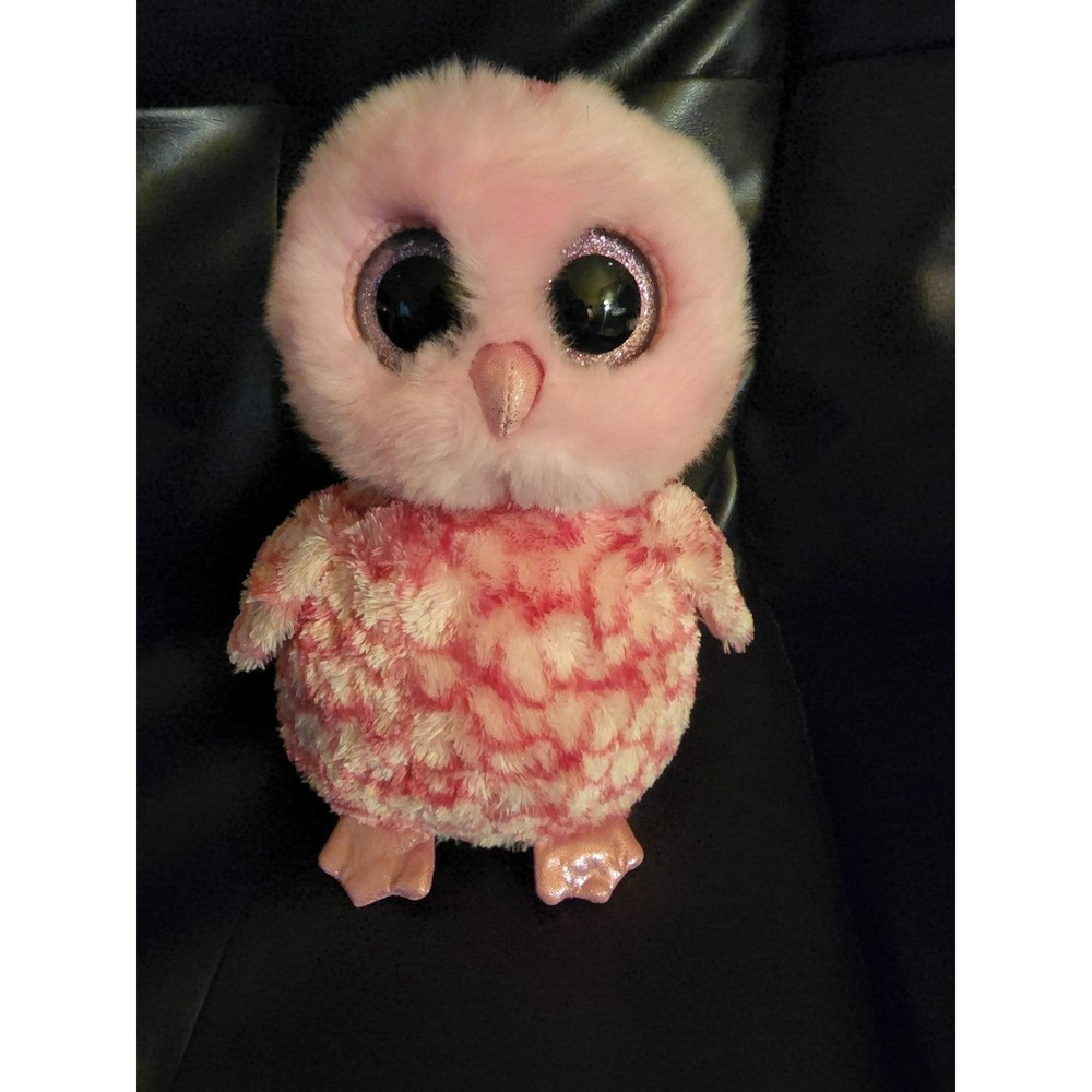 Ty Beanie Boo Pinky The Barn Owl - 2013